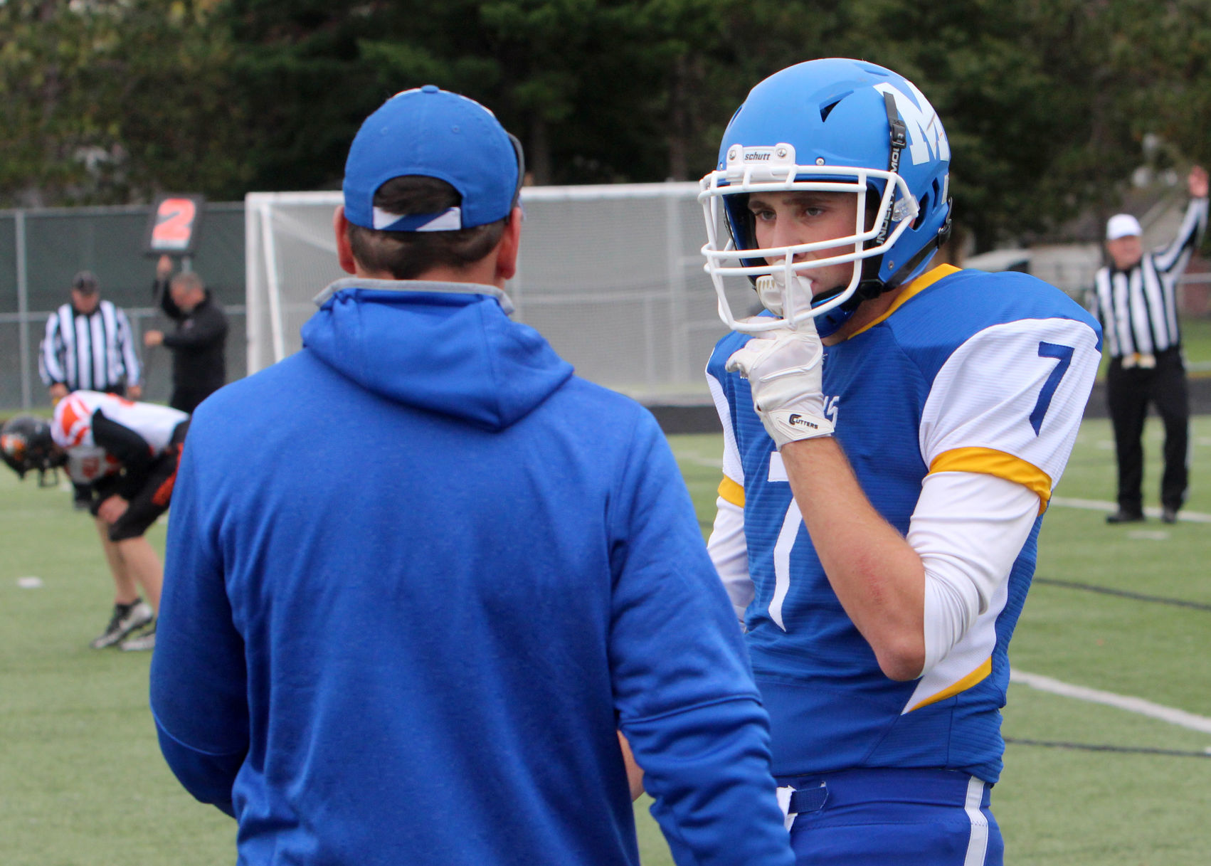 Phillips at McDonell football 9-29-18